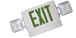 Combination Exit Sign & Emergency Light